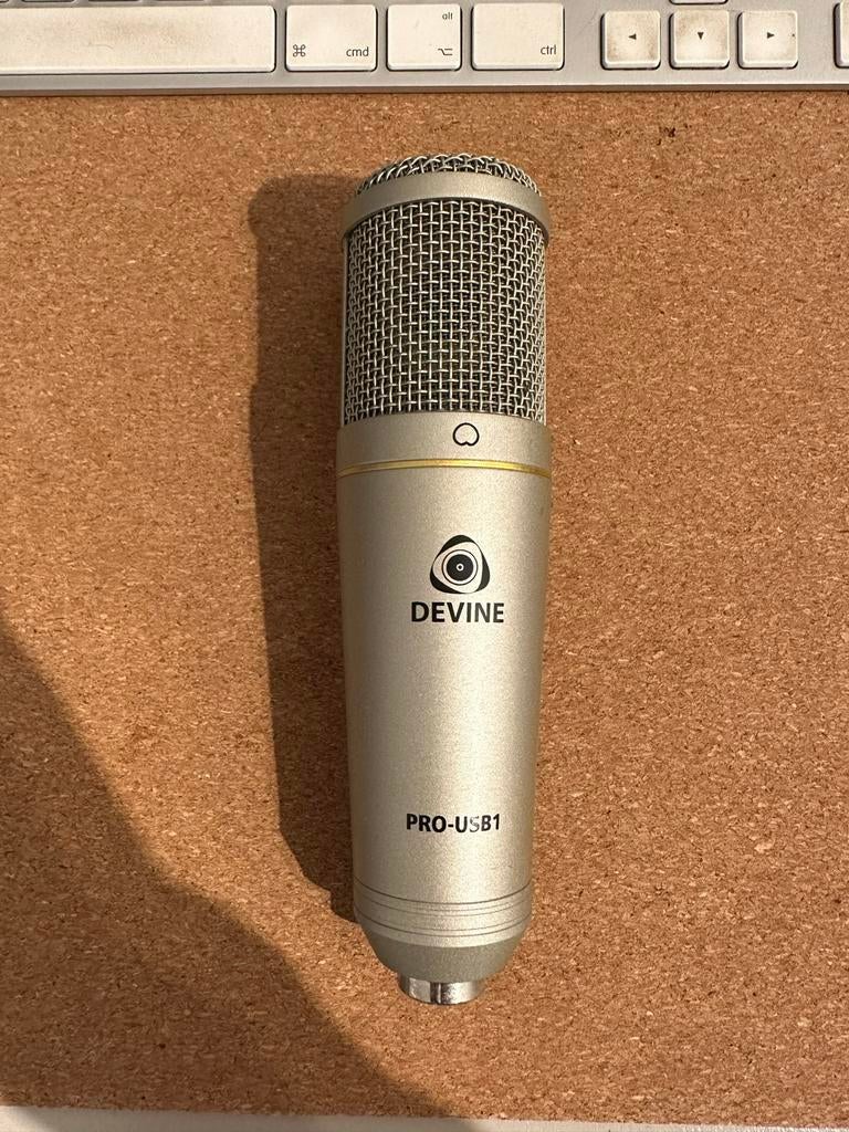 Devine pro-usb studiomicrofoon, Ophalen of Verzenden, Gebruikt, Studiomicrofoon