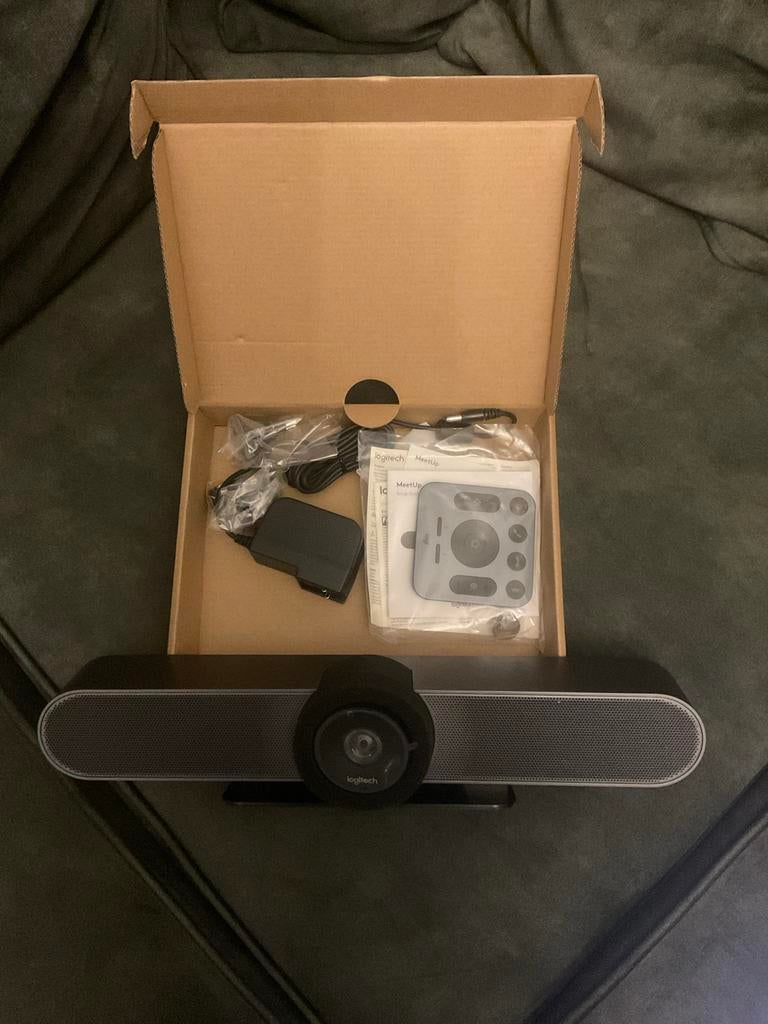 Logitech MeetUp 4K Conference Camera - Zo goed als nieuw, Ophalen of Verzenden, Zo goed als nieuw, Zoomfunctie, Windows