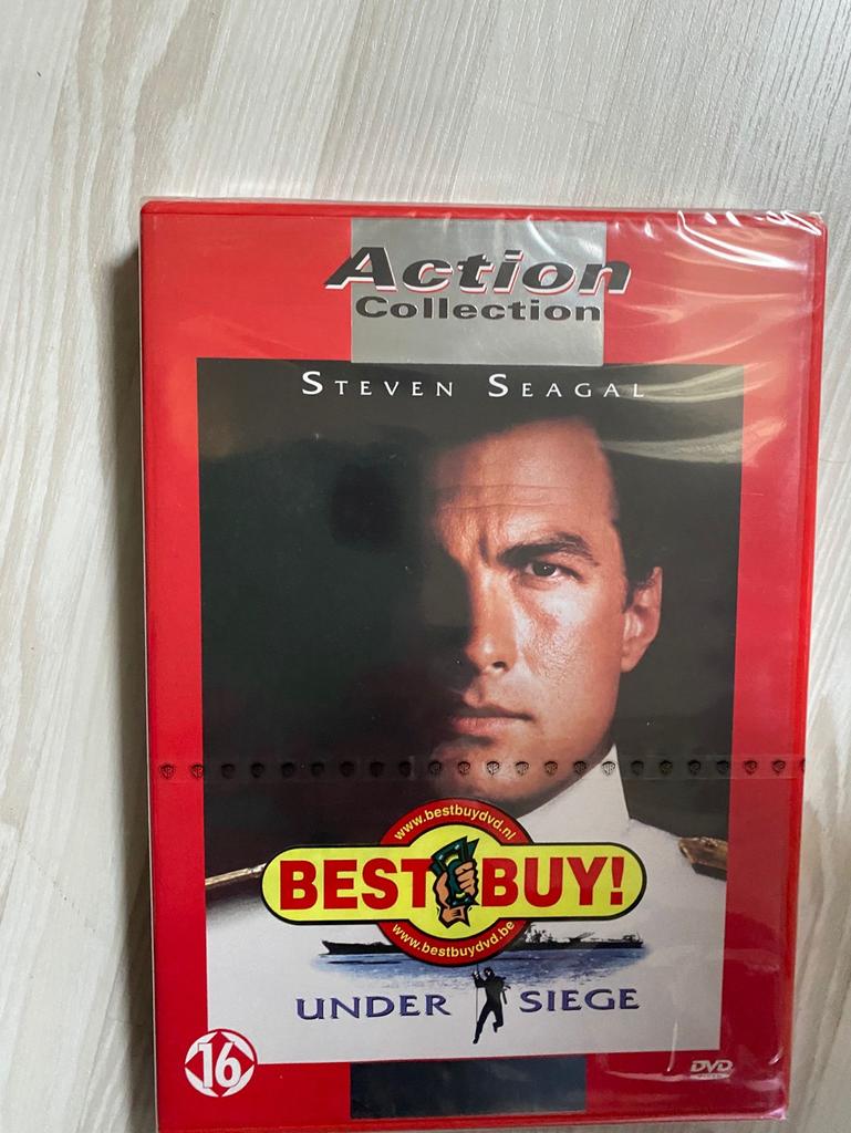 Steven Seagal - Under Siege DVD, Vanaf 16 jaar, Ophalen of Verzenden, Nieuw in verpakking, Actie