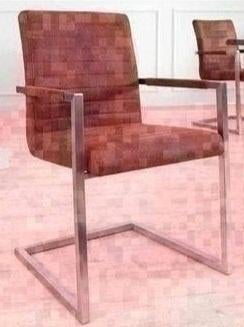 Stoel, Huis en Inrichting, Ophalen, Gebruikt, Bruin, Eén