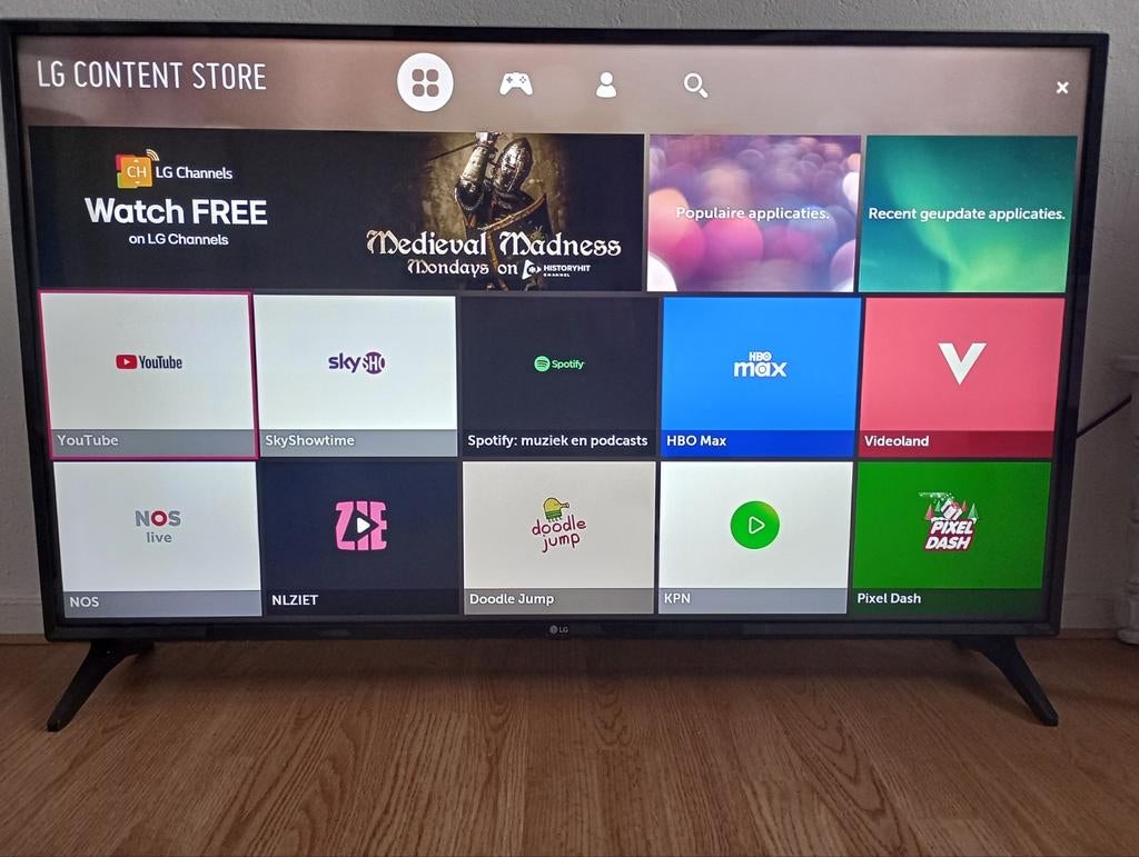 Lg 49 inch UHD smart tv, Ophalen, 50 Hz, Zo goed als nieuw, 100 cm of meer