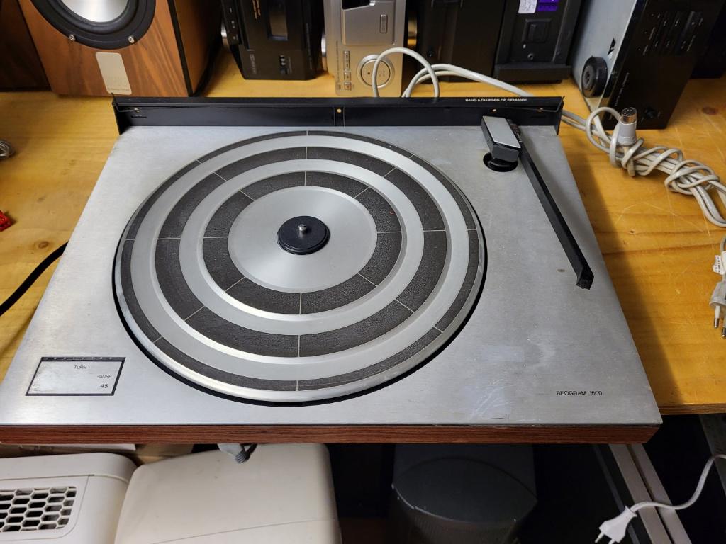 Platenspeler Beogram 1600 ongetest, Ophalen of Verzenden, Niet werkend, Platenspeler, Overige merken