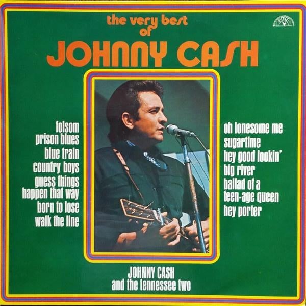 LP - The very best of Johnny Cash, Ophalen of Verzenden, Zo goed als nieuw, 12 inch