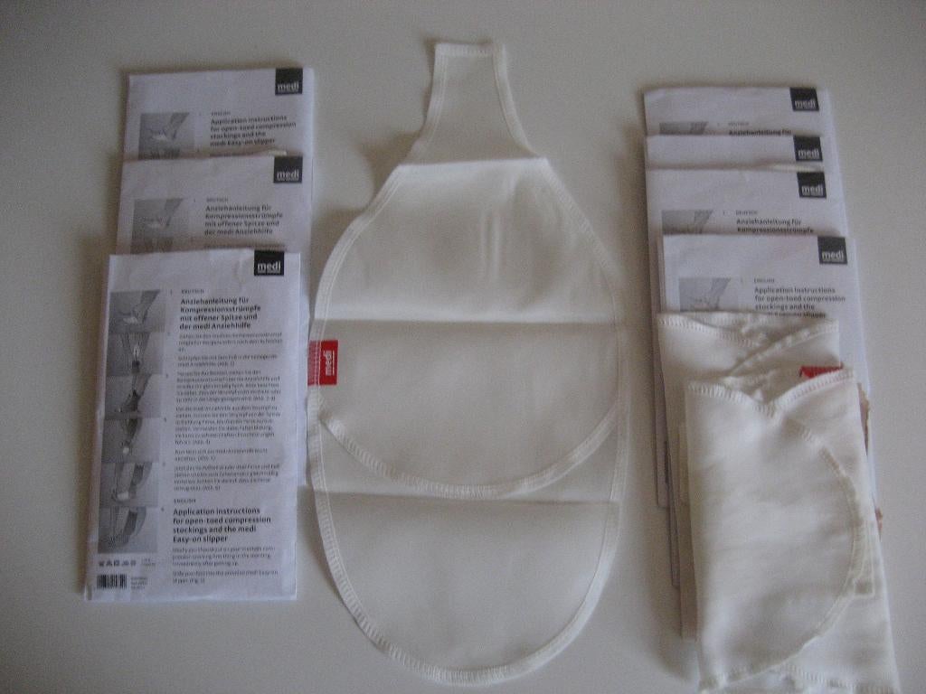 Aantrekhulp Medi voor steunkousen, elastisch 8 stuks 060420, Ophalen, Nieuw