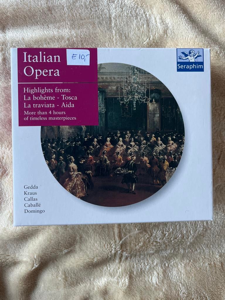 Italian Opera Highlights - 4 CD Boxset, Verzenden, Zo goed als nieuw, Romantiek, Boxset