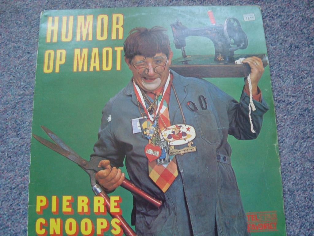 Pierre cnoops humor op maot, Ophalen of Verzenden, Zo goed als nieuw, 12 inch, Levenslied of Smartlap