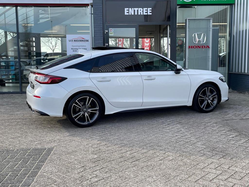 HONDA Civic 2.0 HYBRID 184PK Automaat Advance | Panoramadak, Auto's, Honda, Automaat, 12 maanden, 4 cilinders, Wit