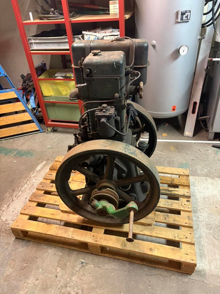 Lister motor 1 cilinder, Doe-het-zelf en Verbouw, Motoren, Ophalen of Verzenden, Gebruikt, Dieselmotor