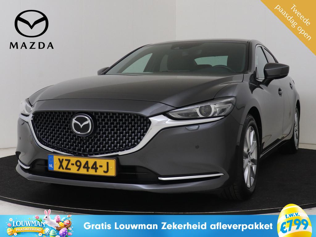 Mazda 6 2.0 SkyActiv-G 165 Signature / Full options ! Mazda-, 4 cilinders, 165 pk, Sedan, Zilver of Grijs