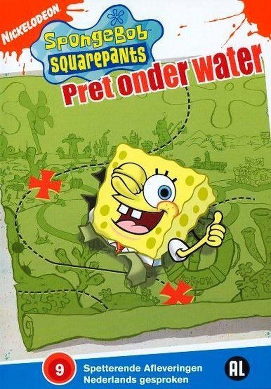 DVD Spongebob Squarepants - Pret Onder Water, Cd's en Dvd's, Dvd's | Kinderen en Jeugd, Avontuur, Alle leeftijden, Ophalen of Verzenden