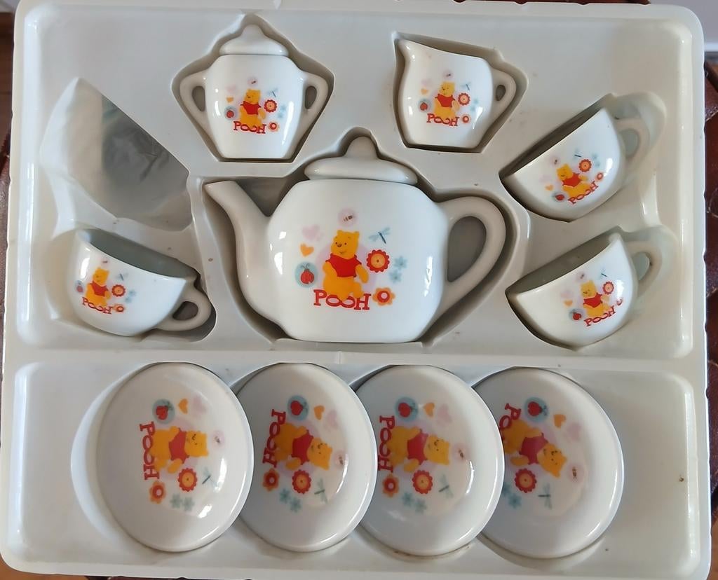 Kinder Teaset Disney Tigger en Pooh, Ophalen of Verzenden