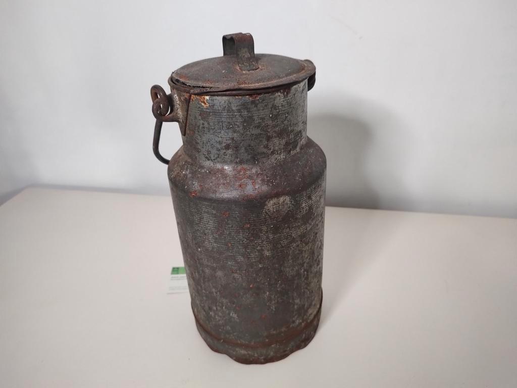 K520 VINTAGE jaren 50 melkbus klein model ijzer, Gebruikt, Onbekend, Ophalen of Verzenden, Onbekend