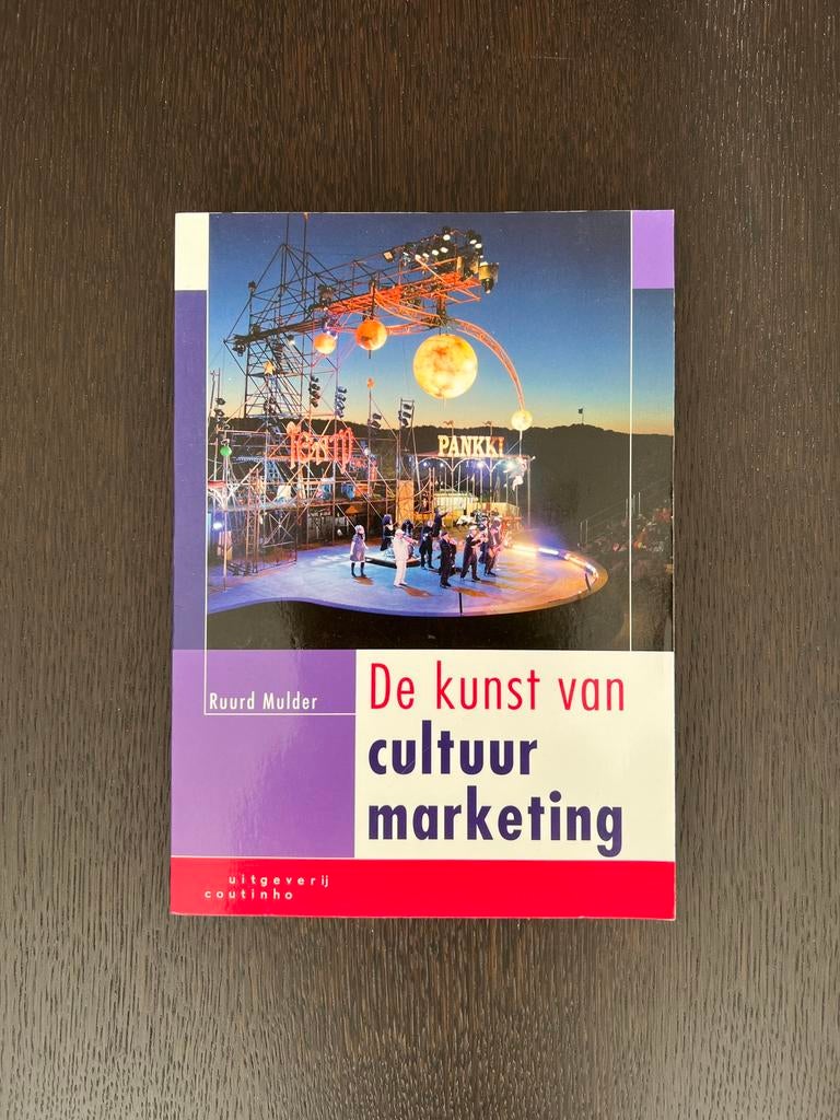 Ruurd Mulder - De kunst van cultuurmarketing, Boeken, Ophalen of Verzenden, Zo goed als nieuw, Economie en Marketing