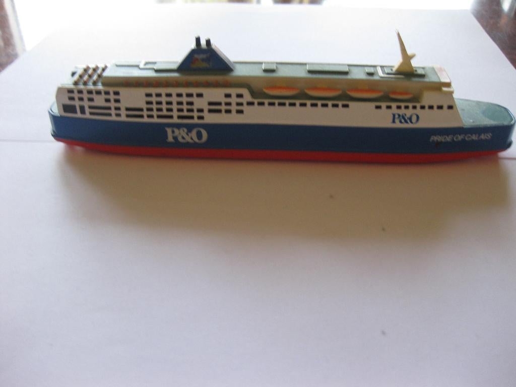 model scheepje, Verzamelen, Scheepvaart, Ophalen, Zo goed als nieuw, Motorboot, Schaalmodel