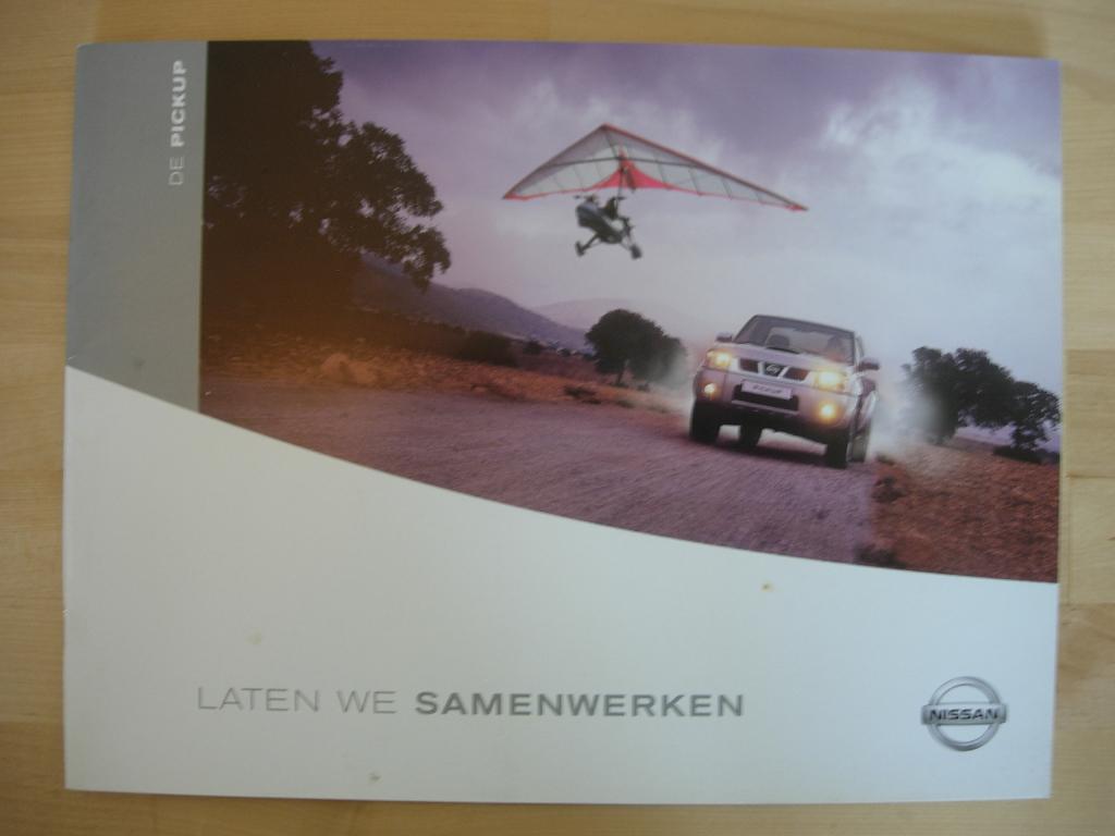 Nissan Pickup Brochure 2002 – Navara King Cab Pick-up, Nissan, Ophalen of Verzenden, Zo goed als nieuw, Nissan