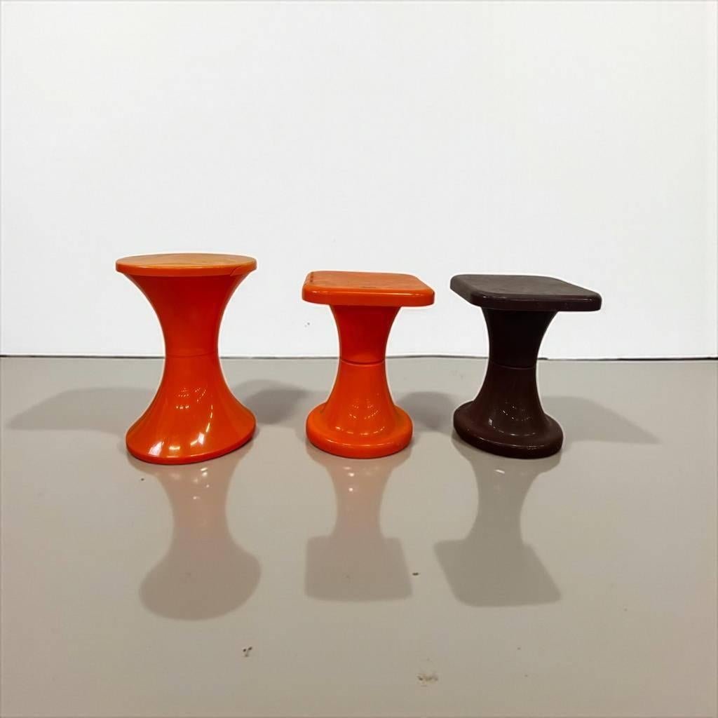 Vintage space age poef / kruk / bijzettafel, Ophalen