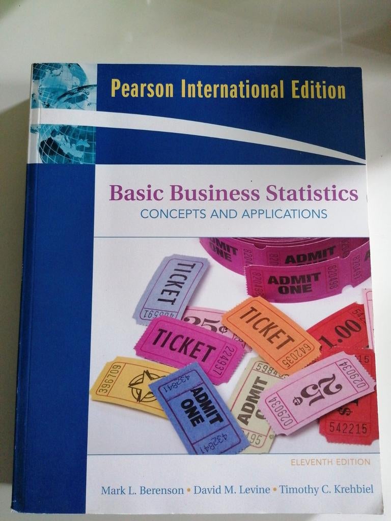 Basic Business Statistics - Pearson International Edition, Ophalen of Verzenden
