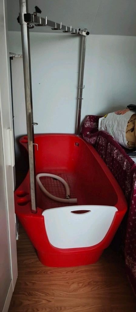 Groot Trim bad met stang, Ophalen, Gebruikt