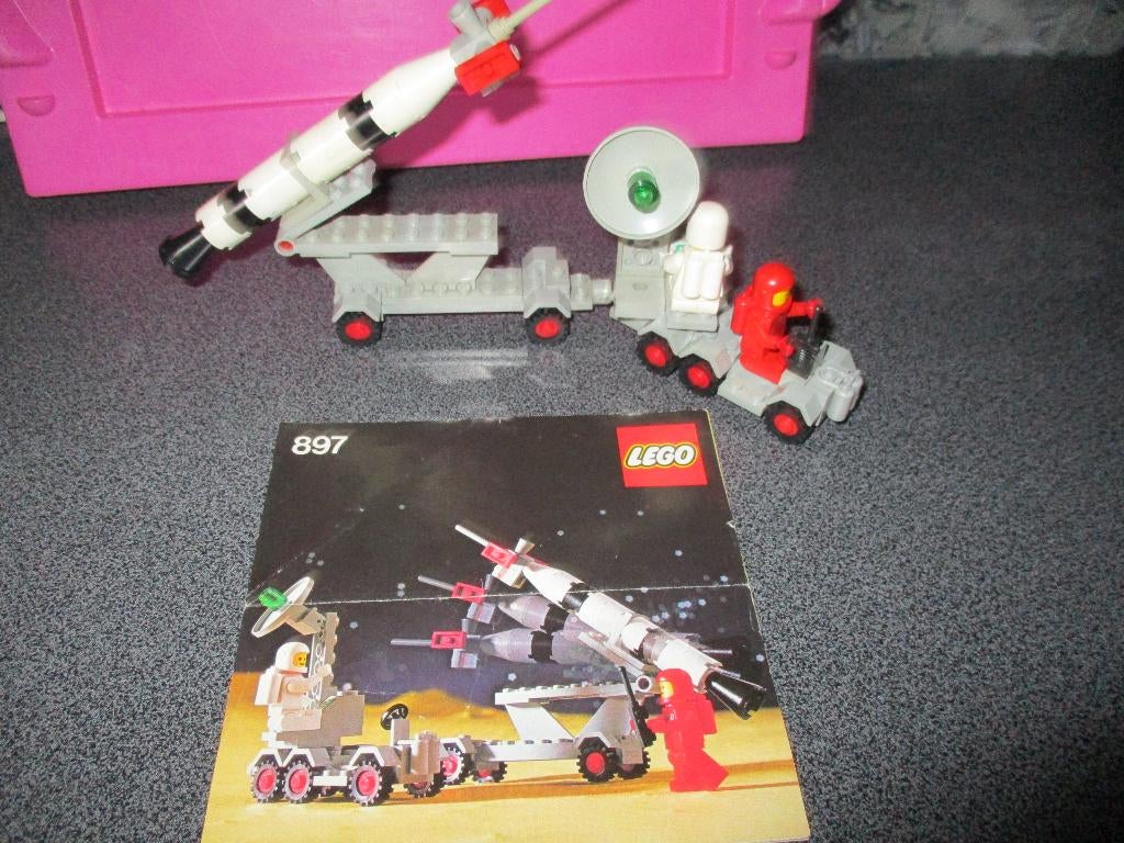 lego Set 897 Mobiele raketwerper, Ophalen of Verzenden, Gebruikt, Complete set, Lego