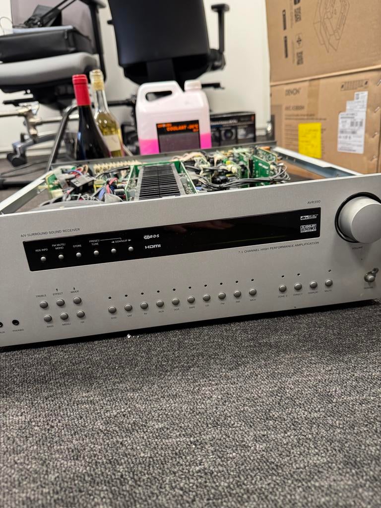Arcam AVR350 A/V Surround Sound Receiver, Overige merken, Gebruikt, Ophalen of Verzenden, 60 tot 120 watt
