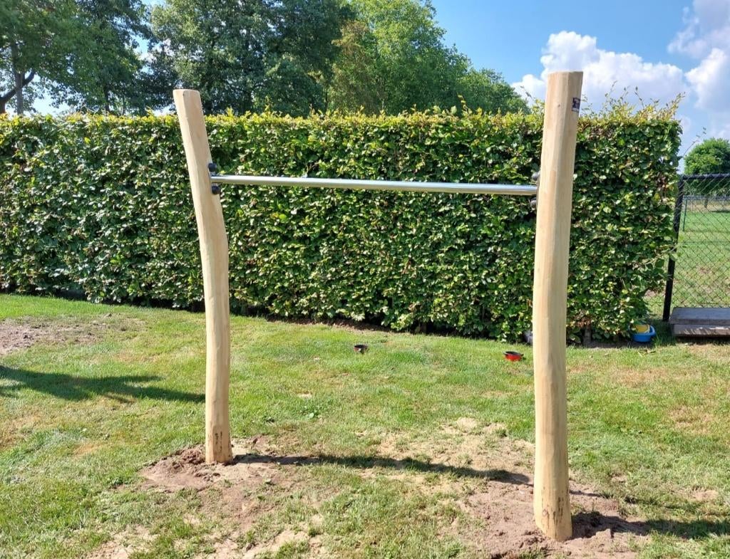 ROBINIA DUIKELREK RVS compleet kukelrek rekstok duikelstang, Ophalen, Nieuw, Overige typen