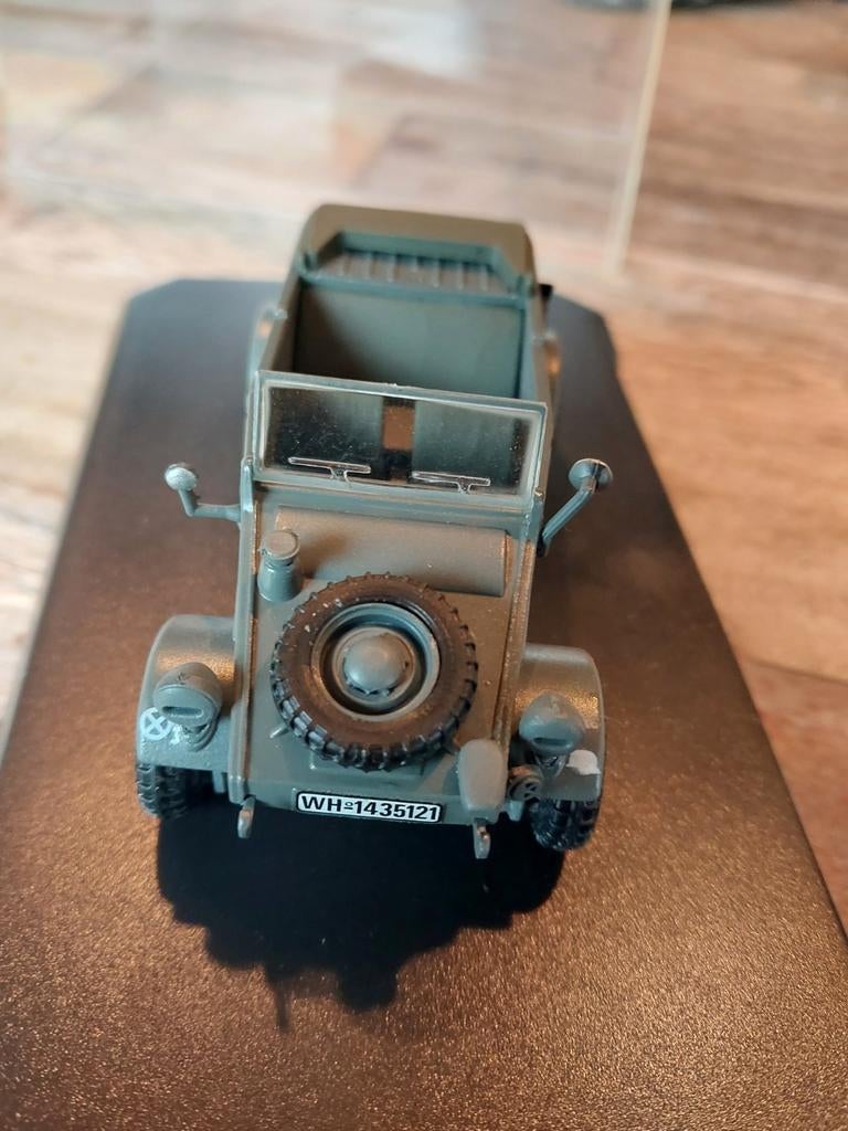 Kubelwagen Wehrmacht modelauto, Hobby en Vrije tijd, Modelbouw | Auto's en Voertuigen, Ophalen of Verzenden, Groter dan 1:32, Auto