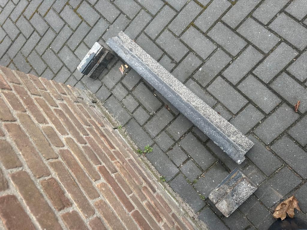 natuursteen dorpel, Overige materialen, Gebruikt, Overige typen, Minder dan 75 cm