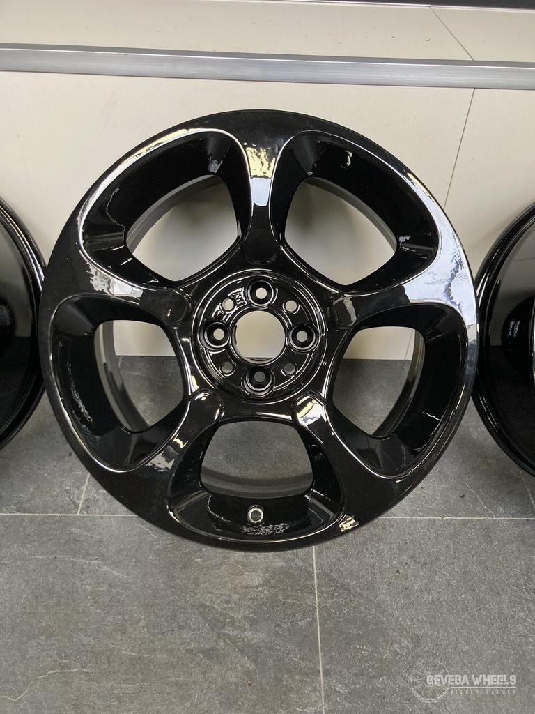 17” originele Fiat 500 Abarth velgen 4x98 130004512, Auto-onderdelen, Banden en Velgen, Gebruikt, Velg(en), -, -