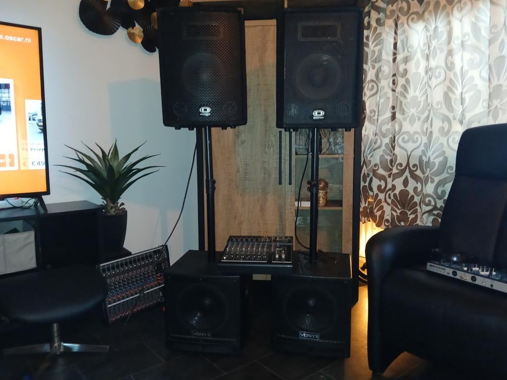 Complete Geluidsset met Bluetooth en USB, Ophalen of Verzenden