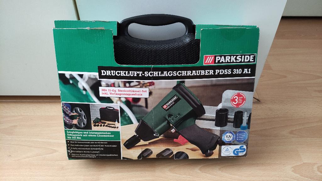 Nieuwe Parkside Slagmoersleutel op Lucht, Ophalen, Nieuw, Overige typen