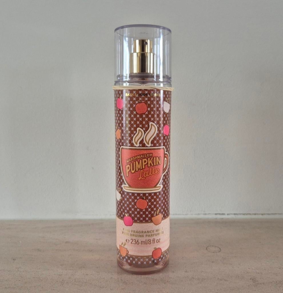 BBW Bath & Body Works | Marshmallow Pumpkin Latte zgan, Ophalen, Zo goed als nieuw, Deodorant of Bodyspray