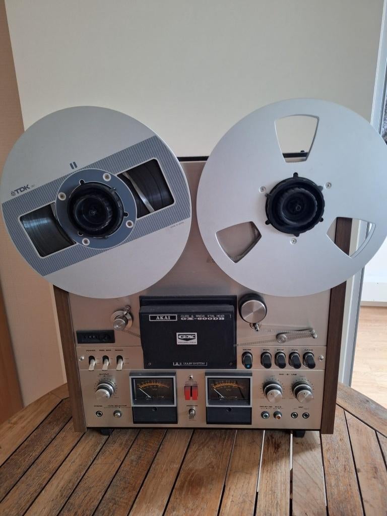 Akai GX-600DB Bandrecorder; werkend en met spoelen., Ophalen, Bandrecorder, Met banden