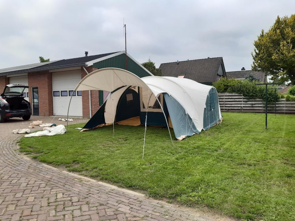 Hypercamp Avantgarde 6 - familietent - tunneltent, Ophalen of Verzenden, Zo goed als nieuw, Tot en met 6