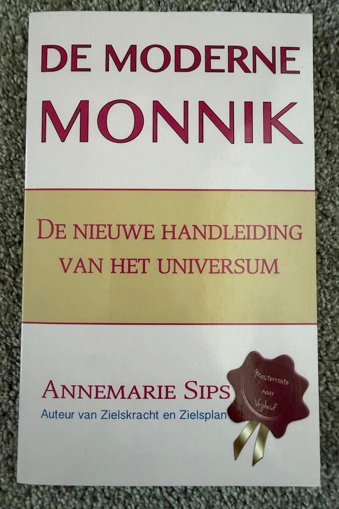 Nieuw - De moderne monnik - Annemarie Sips, Verzenden, Zo goed als nieuw