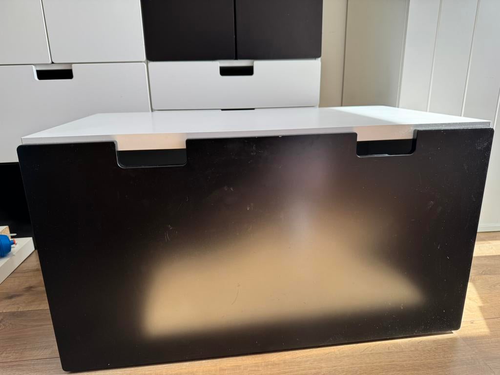 IKEA STUVA speelgoedkisten/bankje/bureautje, Gebruikt, Kast, 50 tot 70 cm, 75 tot 100 cm