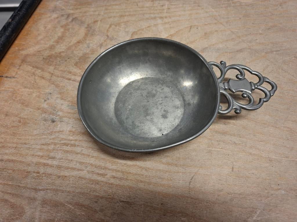 Tinnen wijnproever, Ophalen of Verzenden