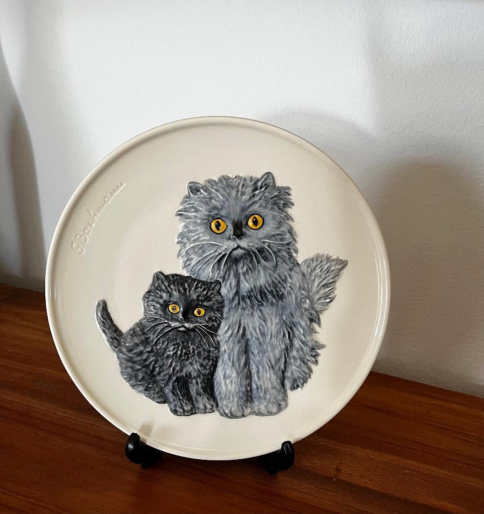 Goebel wandbord - katten, Ophalen of Verzenden