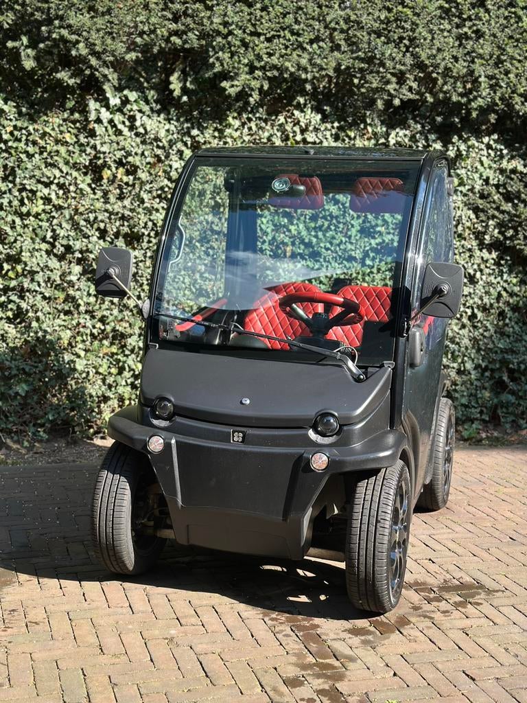 Biro urban rood leder interieur!  (BTW auto), Diversen, Zo goed als nieuw, 16 km/u of meer, 46 km of meer, Ophalen