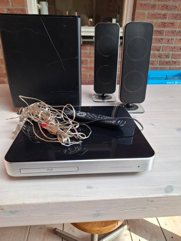 Philips Home Theater met Blu-Ray Speler Geluidsinstallatie, Ophalen, Philips, Gebruikt, Blu-ray-speler