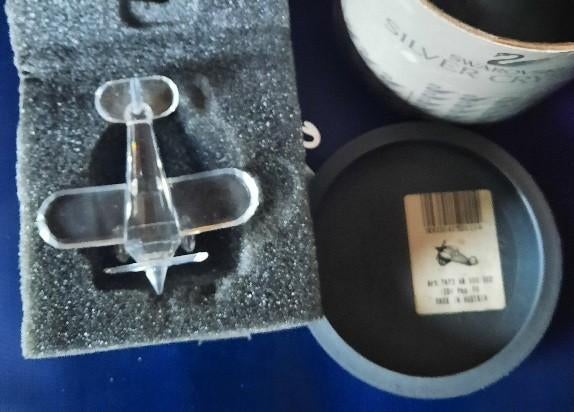 Swarovski vliegtuig, Ophalen of Verzenden, Zo goed als nieuw, Figuurtje