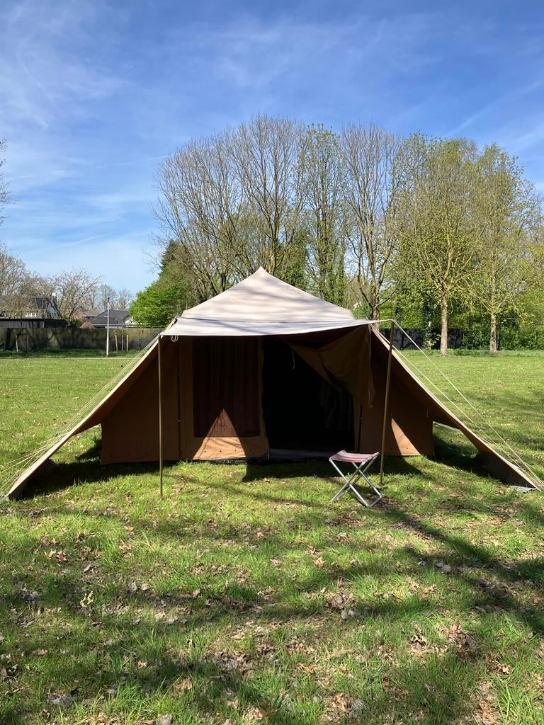 De Waard vergrote Albatros, bruin eerste eigenaar, Caravans en Kamperen, Tenten, Ophalen of Verzenden, Gebruikt, Tot en met 5