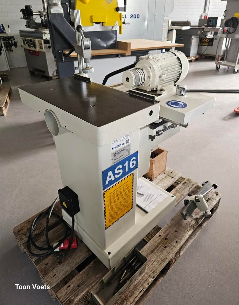 Langgatboor  / langgatboormachine Merk SCM met boren, Doe-het-zelf en Verbouw, Ophalen, Gebruikt, Overige typen