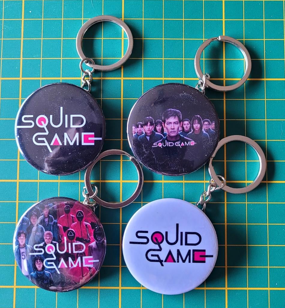 Squid Game Sleutelhanger/flesopener, Verzenden, Nieuw, Gebruiksvoorwerp