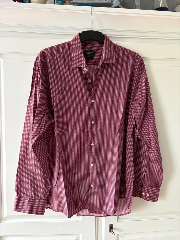 Overhemd McGregor xxl/45, Ophalen of Verzenden, Zo goed als nieuw, Blauw, Overige halswijdtes