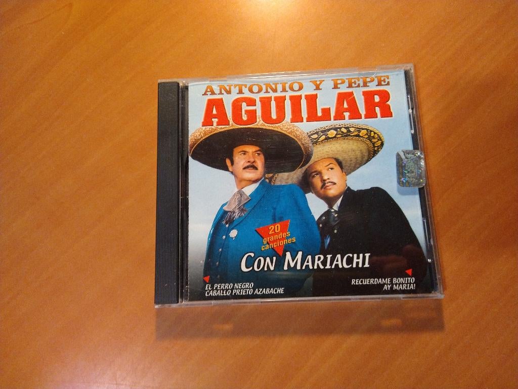 CD Antonio y Pepe Aguilar. Con Mariachi, Ophalen of Verzenden, Zo goed als nieuw