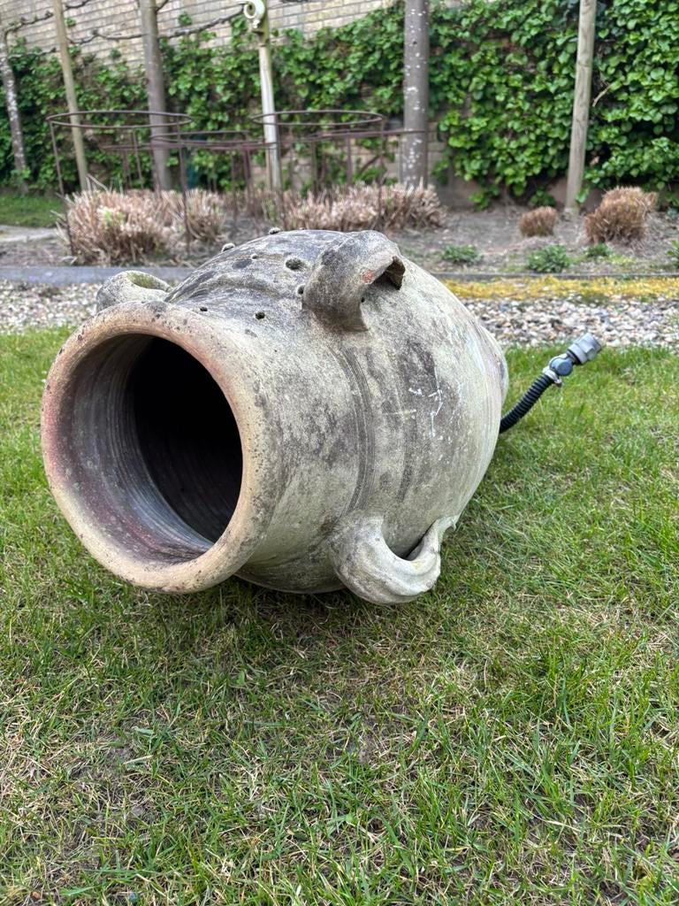 Kruiken/Vazen (waterornament) 2 stuks, Tuin en Terras, Waterpartijen en Fonteinen, Ophalen, Gebruikt, Waterornament