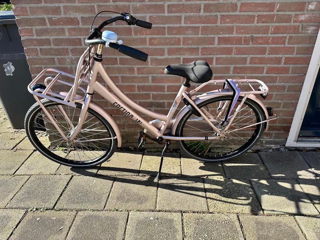 Cortina Kinderfiets U4 24 inch - Roze/Goud, Ophalen, Gebruikt, 20 inch of meer