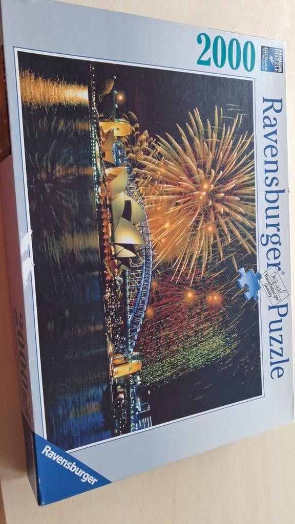 Ravensburger Legpuzzel Sydney Vuurwerk 2000 stukjes, Ophalen of Verzenden, Meer dan 1500 stukjes, Gebruikt, Legpuzzel