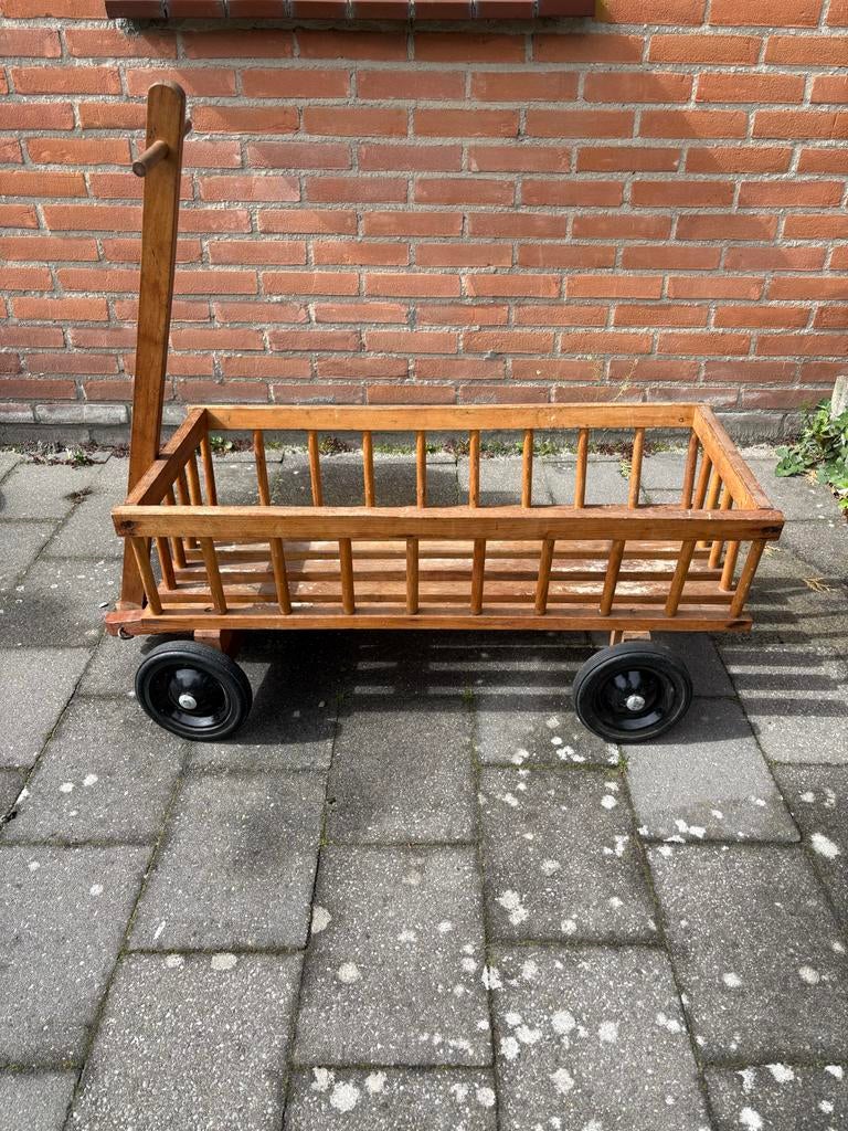 Houten bolderkar in zeer goede staat, Caravans en Kamperen, Ophalen, Zo goed als nieuw