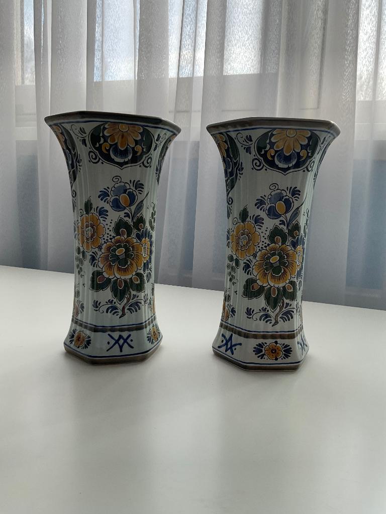 Vaas, Gebruikt, Meerkleurig, Overige materialen, Overige stijlen